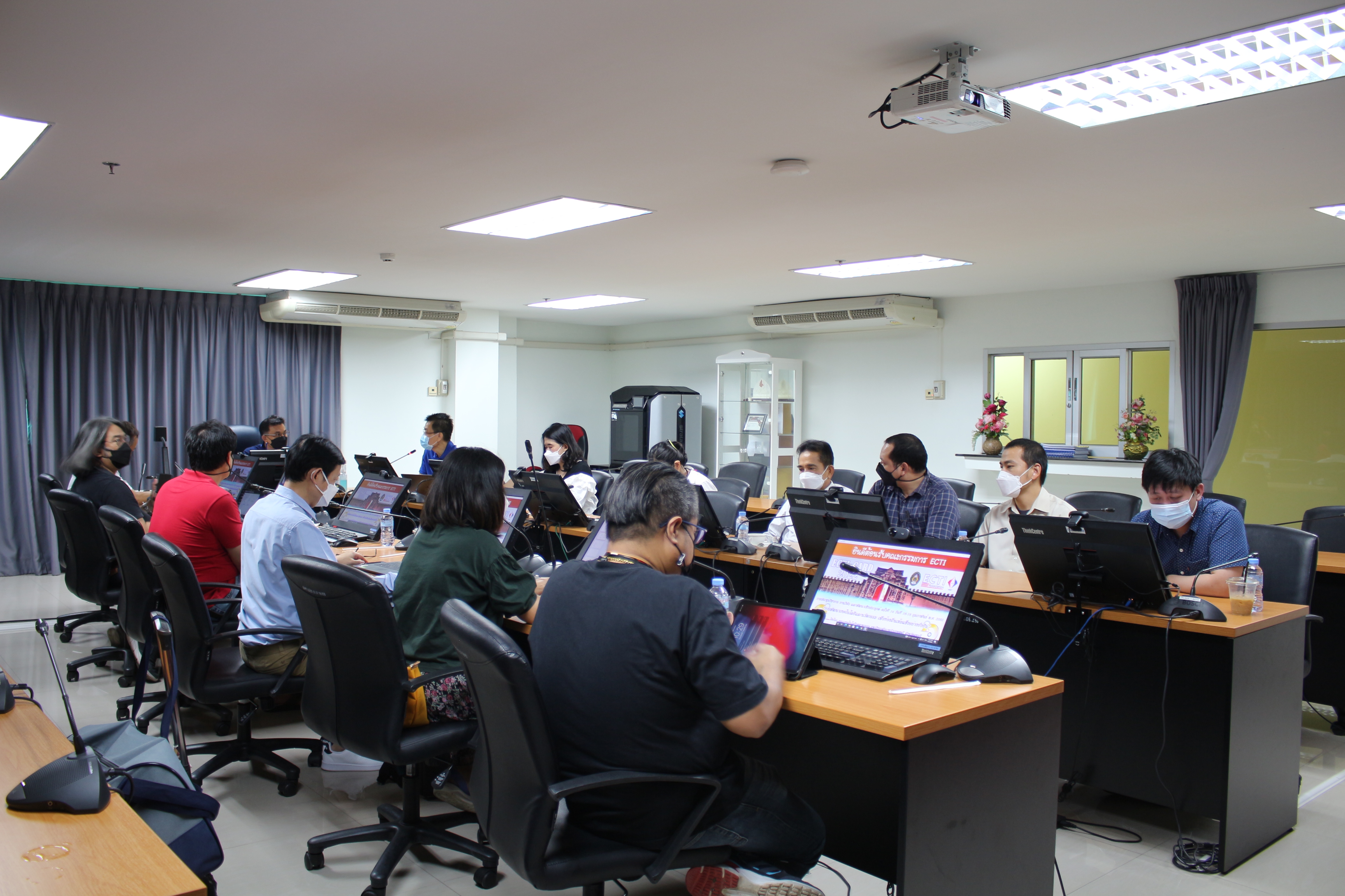 เตรียมความพร้อมการจัดงานประชุมวิชาการ ECTI-CARD 2022