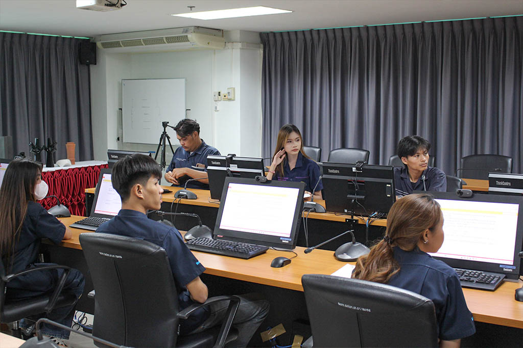 ประชุมคณะกรรมการบริหารนักศึกษาภาคปกติ คณะเทคโนโลยีอุตสาหกรรม ครั้งที่ 2/2567