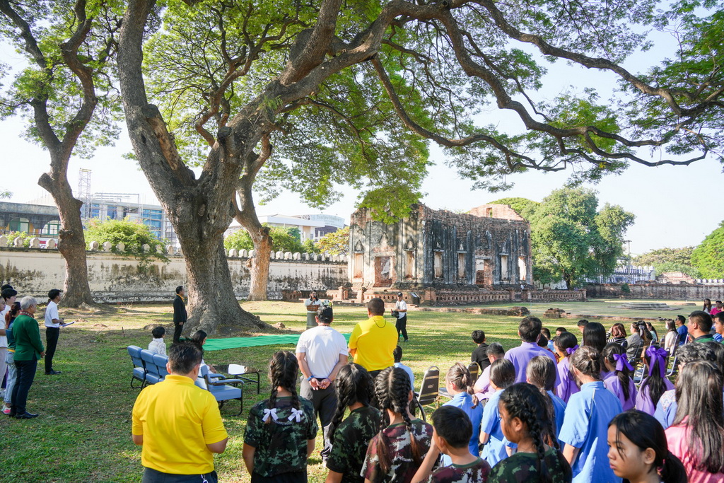 ร่วมงานกิจกรรมวาดภาพพระบฏ งานทำบุญเมืองลพบุรี ครั้งที่ 25