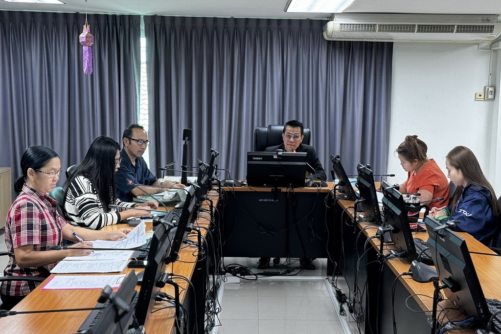 ประชุมการประเมินผลการทดลองปฏิบัติงาน สายสนับสนุน รอบ 6 เดือน