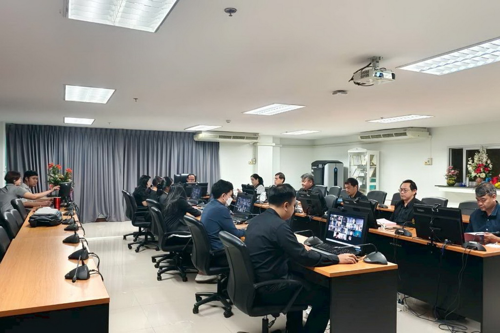 ตรวจประกันคุณภาพการศึกษาภายในระดับหลักสูตร อส.บ.
